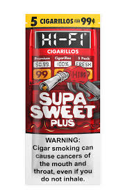 HI-FI CIGARILLOS SUPA SWEET PLUS 5/99C (15)