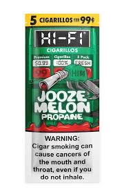 HI-FI CIGARILLOS JOOZE MELON PROPANE 5/99C (15)