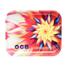 OCB Metal Tray - Flower Explosion Large