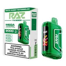 RAZ TN9000 PUFFS WHITE GUMMY WATERMELON