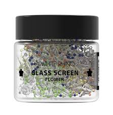WHITE RHINO GLASS SCREENS FLOWER