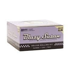 BLAZY SUSAN PURPLE ROLLING PAPER K SIZE SLIM