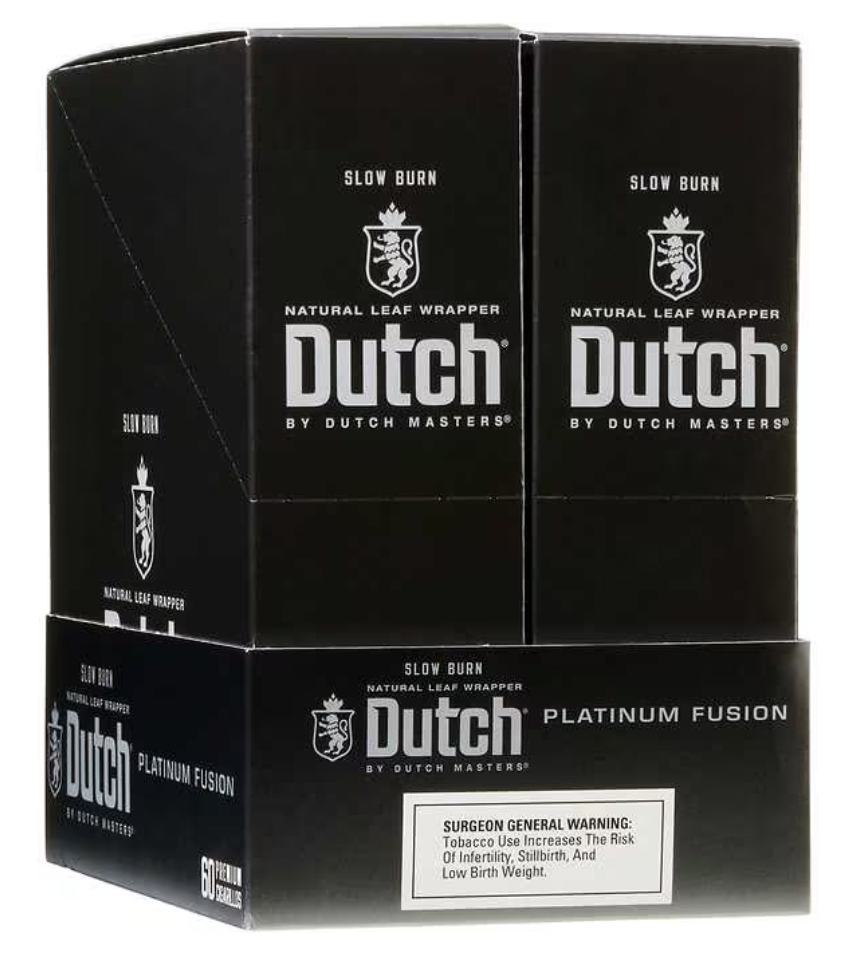 DUTCH MASTERS PLATINUM FUSION 60 CIGARILLOS