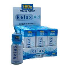 RELAX AID  LIQUID KRATOM SHOTS 12CT