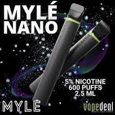 MYLE NANO 600 PUFFS