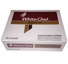 WHITE OWL DEMI TIP 50 CIGARS