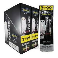 WHITE OWL CIGARILLOS BLACK SWEETS 2-99c