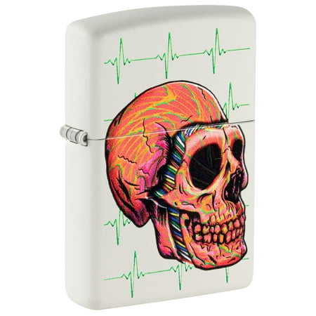 ZIPPO CYBER SKULL DESIGN