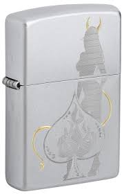 ZIPPO DEVILISH ACE DESIGN
