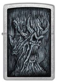 ZIPPO EVIL TREE DESIGN