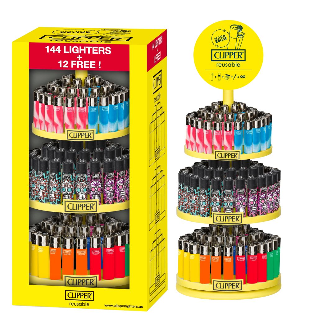 CLIPPER LIGHTER MIXED CAROUSEL