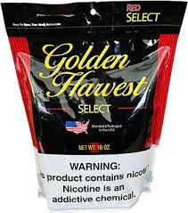 GOLDEN HARVEST SELECT RED PIPE TOBACCO  16OZ.