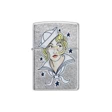 ZIPPO SAILOR GIRL TATTOO DESIGN