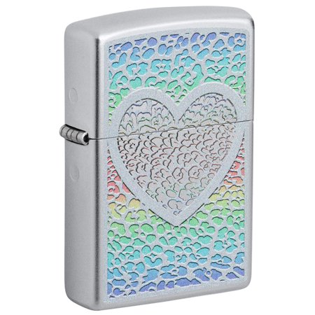 ZIPPO HEART DESIGN