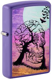ZIPPO SKULL TREE DESIGN 48638