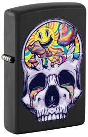 ZIPPO SKULL MOON DESIGN 48737