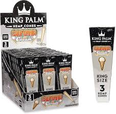 KING PALM CONES HEMP CALIF CREAM KING SIZE(30)