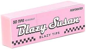 BLAZY SUSAN PINK PERFORATED FILTER TIPS(50)