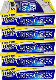 CRISS-CROSS TUBES BLUE 100 (200CT)