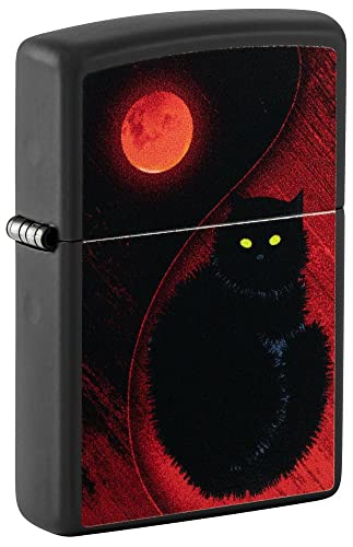 ZIPPO  BLACK CAT DESIGN