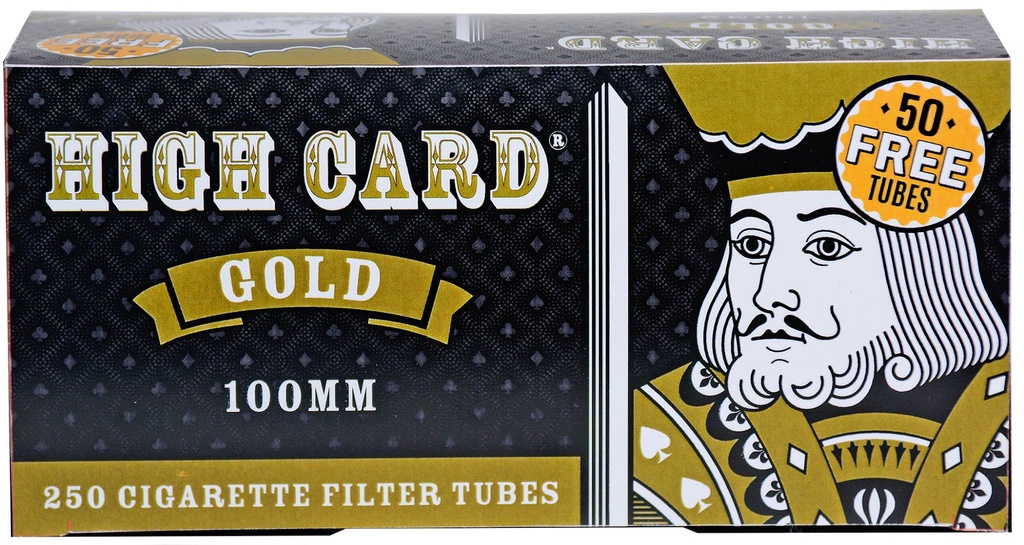 High Card Gold 100MM 250ct
