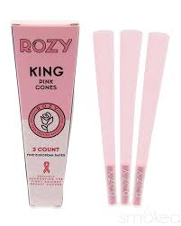 ROZY PINK CONES KING SZE 3PK 24 CT