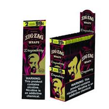 ZIG-ZAG WRAPS DRAGONBERRY 2/.99