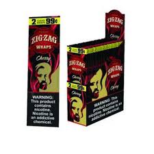 ZIG-ZAG WRAPS CHERRY 2/.99