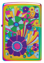 ZIPPO  VINTAGE FLOWERS DESIGN