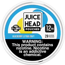 JUICE HEAD BLUEBERRY LEMON MINT 12MG 5CT