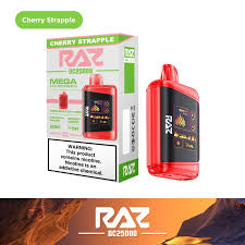 RAZZ 25K PUFFS CHERRY STRAPPLE