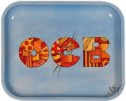 OCB Metal Tray - Patchwork Large