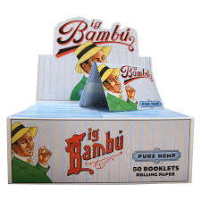 BAMBU ROLLING PAPER KING ORGANIC 50 BOOKLETS