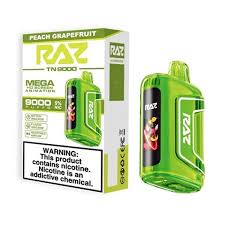 RAZ 9000PUFFS PEACH GRAPEFRUIT