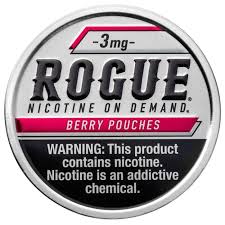 ROGUE POUCH 3MG BERRY 5CT