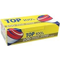TOP TUBES GOLD 100MM 250ct
