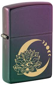 ZIPPO LOTUS MOON DESIGN 48587