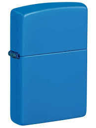 ZIPPO REGULAR SKY BLUE MATTE 48628