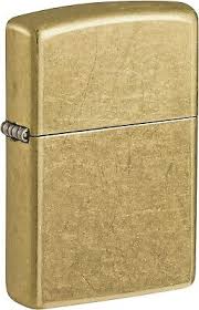 ZIPPO  REGULAR STREET BRASS 48267