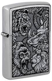 ZIPPO JUNGLE DESIGN 48567