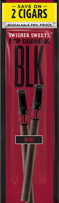 SWISHER SWEETS BLK 2-$1.29 WINE(15/2) TWIN