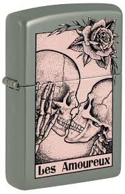 ZIPPO DEATH KISS DEISGN 48594