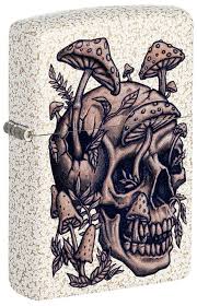 ZIPPO SKULLSHROOM DESIGN 49786