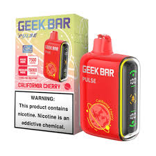 GEEK BAR PULSE 50MG/ML NICOTINE CALIFORNIA CHERRY