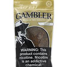 GAMBLER CIGARETTE MEDIUM BAG GOLD (6oz)