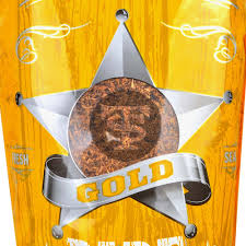 TIN STAR LARGE GOLD BAG (8 oz)