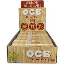 OCB Brown Rice 1 1/4 Rolling Papers