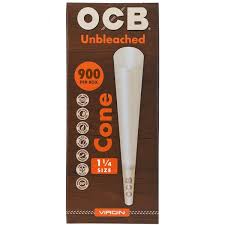 OCB Virgin Cone 1 1/4  Bulk 900 Count