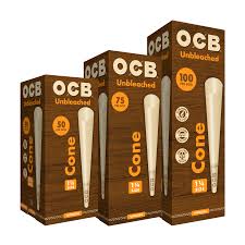 OCB Virgin Cone 1 1/4 Tower 75 Count