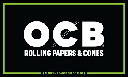 OCB  Virgin Paper Flat Tip Book 50 Tips